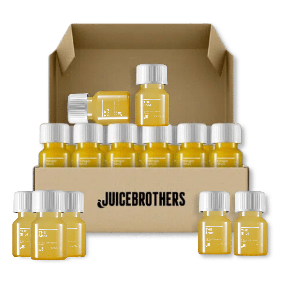 Juicebrothers THE Shots juice pack with 10 ginger shots